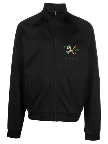logo zipped jacket